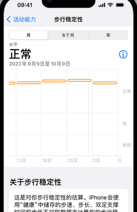 卫辉iPhone手机维修如何在iPhone开启'步行稳定性通知'