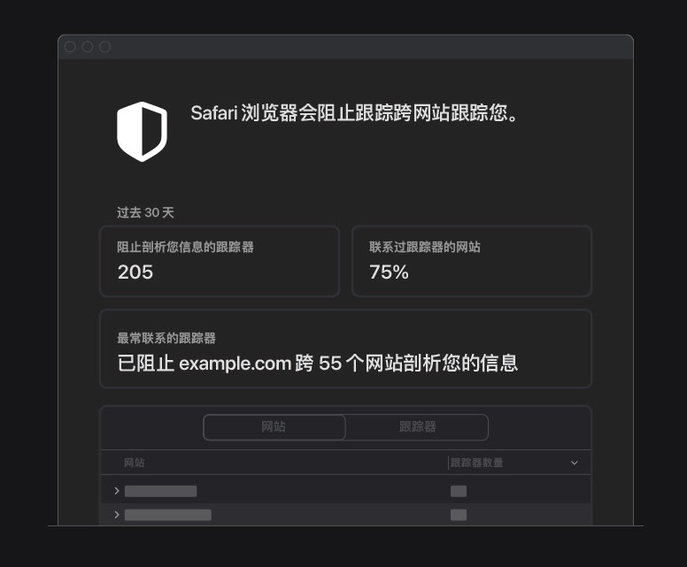 卫辉苹果手机维修分享如何在 Safari 浏览器中查看和打开隐私报告 